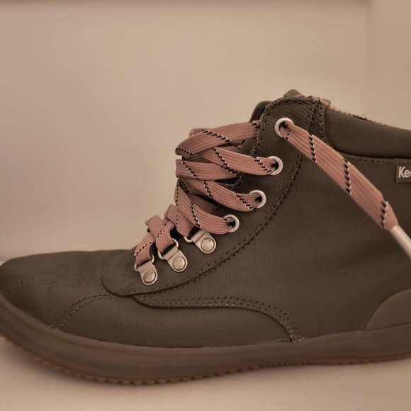 Keds Women's Scout Boot II Water Resistant Olive Canvas Boots - Picture 1 of 4